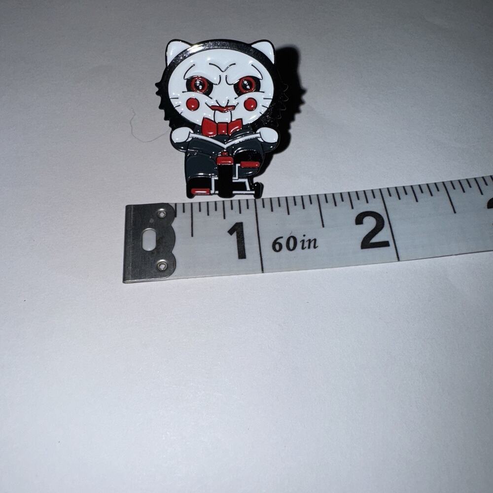 Kitty Cat SAW Pin Brooch